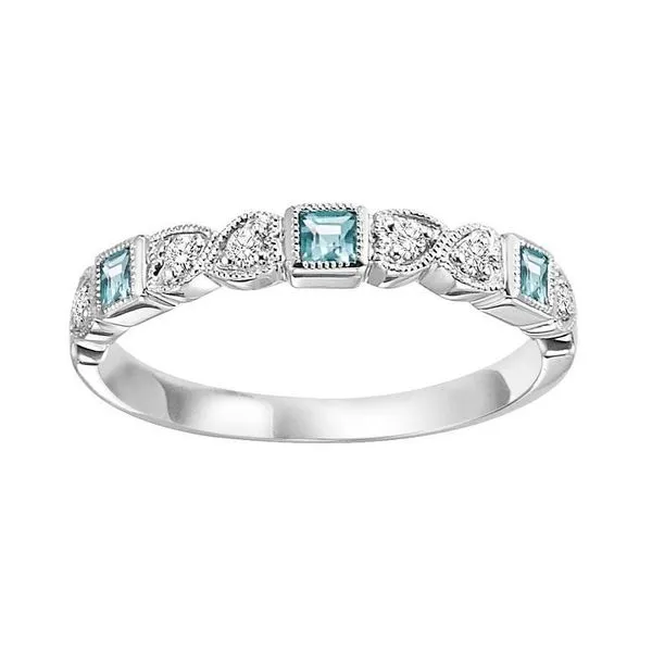 SVS Stackable Band Collection: Blue Topaz SVS Fine Jewelry Oceanside, NY