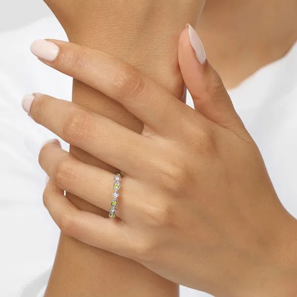 SVS Stackable Band Collection: Peridot
