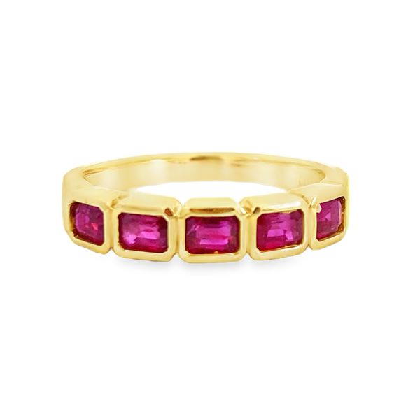 White Gold And Ruby Ring, 1.17Cttw, Size 7 Image 3 SVS Fine Jewelry Oceanside, NY