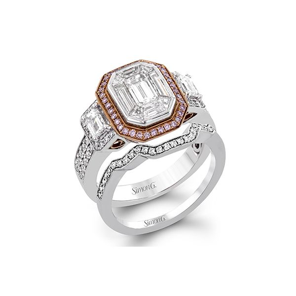 Simon G. Mosaic Collection Engagement Ring, 1.89ctw Image 4 SVS Fine Jewelry Oceanside, NY