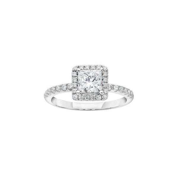 SVS Signature Halo Diamond Engagement Ring 0.98Cttw SVS Fine Jewelry Oceanside, NY