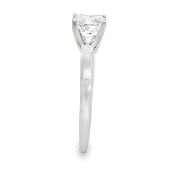 Cushion Cut Diamond Solitaire Engagement Ring, 1.21ct, GIA Graded, 14K White Gold Image 3 SVS Fine Jewelry Oceanside, NY