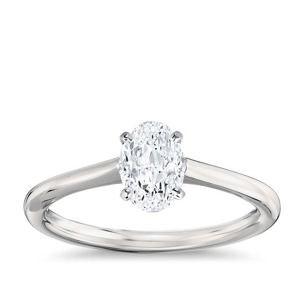 Oval Solitaire Diamond Engagement Ring, 1.20ctw SVS Fine Jewelry Oceanside, NY