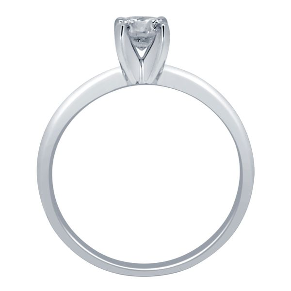 SVS Signature 101Â© 14K White Gold Engagement Ring Image 2 SVS Fine Jewelry Oceanside, NY