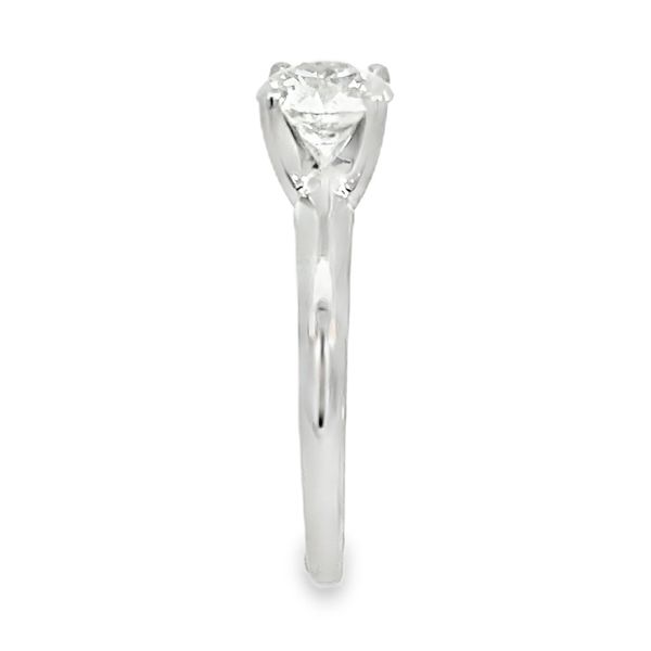 Preferred 101 Round Solitaire Engagement Ring, 0.97ct, 14K White Gold Image 3 SVS Fine Jewelry Oceanside, NY