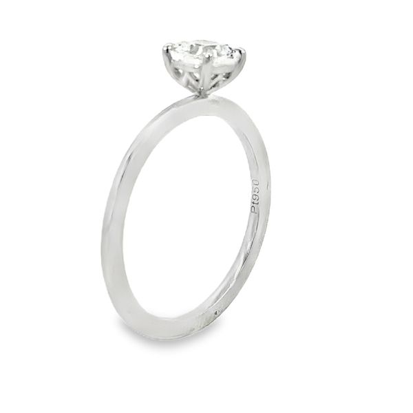 Forevermark Cushion Solitaire Engagement Ring, Platinum, 0.70ct Image 2 SVS Fine Jewelry Oceanside, NY