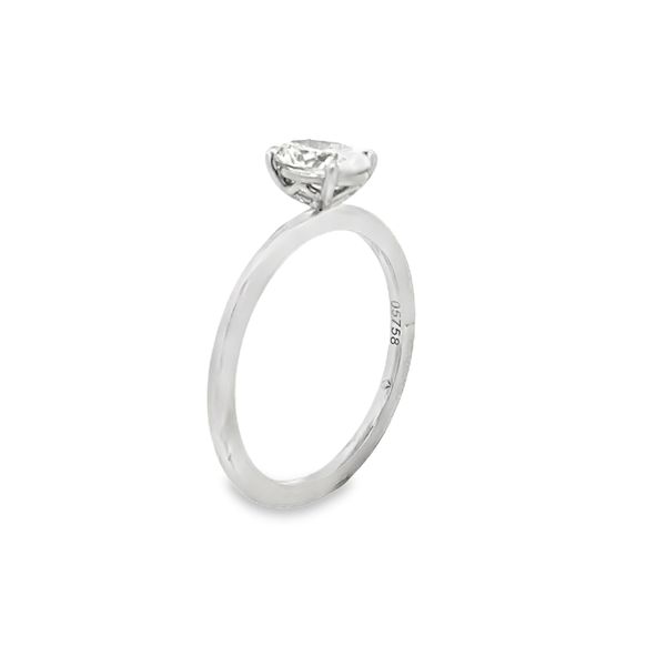 Forevermark Oval Solitaire Engagement Ring, Platinum, 0.70ct Image 3 SVS Fine Jewelry Oceanside, NY
