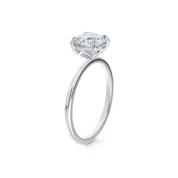 Forevermark Round Platinum Engagement Ring, .51ctw