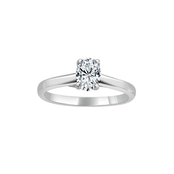 Oval Diamond Solitaire Engagement Ring, 1.08ctw SVS Fine Jewelry Oceanside, NY