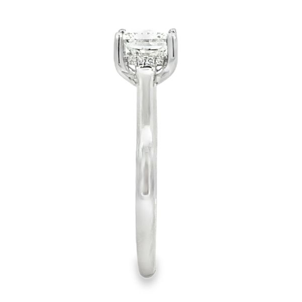 Princess Cut Diamond Engagement Ring with Hidden Halo, 14K White Gold, 1.07ctw Image 3 SVS Fine Jewelry Oceanside, NY