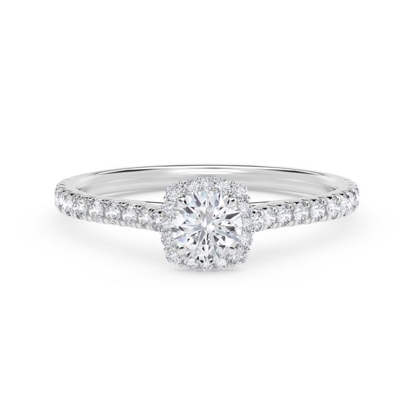 Forevermark Cushion Halo Center of My Universe® Engagement Ring, 1.07ctw SVS Fine Jewelry Oceanside, NY