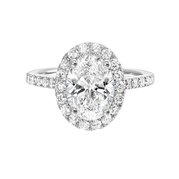 White Gold And Lab-Grown Diamond Engagement Ring SVS Fine Jewelry Oceanside, NY