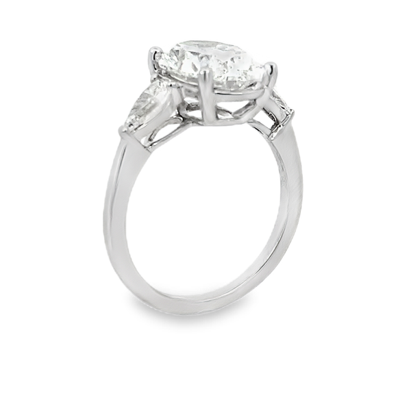 White Gold Diamond Engagement Ring, 4.62Cttw Image 2 SVS Fine Jewelry Oceanside, NY