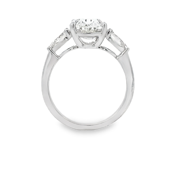 White Gold Diamond Engagement Ring, 4.62Cttw Image 3 SVS Fine Jewelry Oceanside, NY