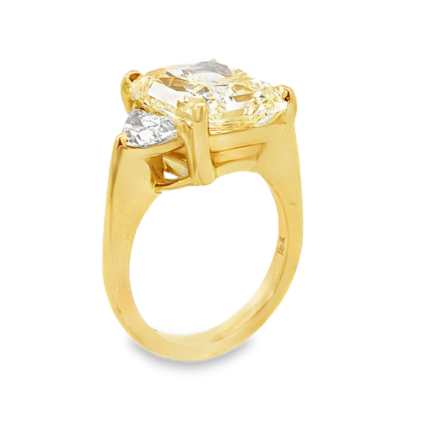 Yellow Gold Diamond Engagement Ring, 9.58Cttw Image 2 SVS Fine Jewelry Oceanside, NY