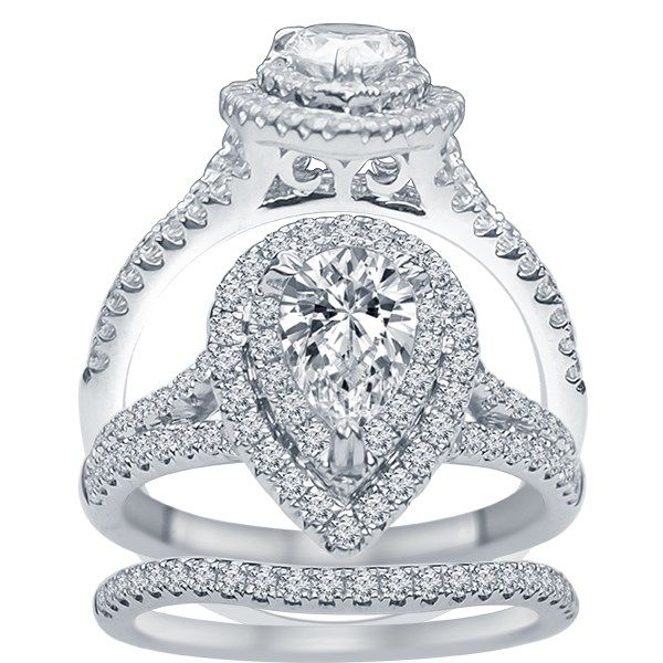 SVS Signature 89Â© Diamond Engagement Ring Set 1.00cttw Image 2 SVS Fine Jewelry Oceanside, NY