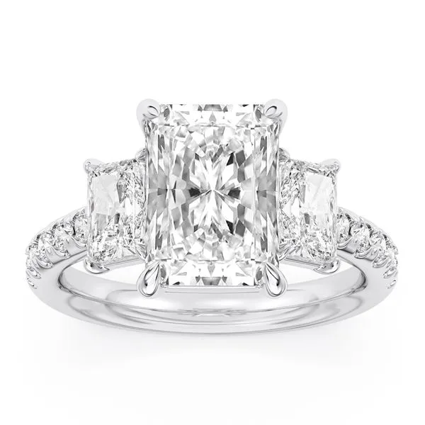 White Gold & Lab Grown Diamond Engagement Ring SVS Fine Jewelry Oceanside, NY