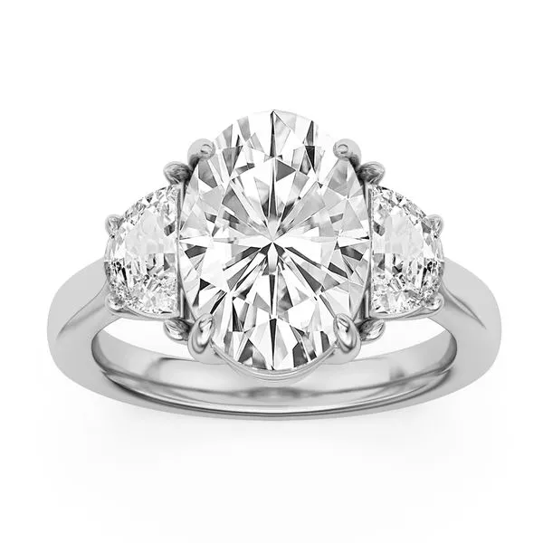 White Gold & Lab Grown Diamond Engagement Ring SVS Fine Jewelry Oceanside, NY