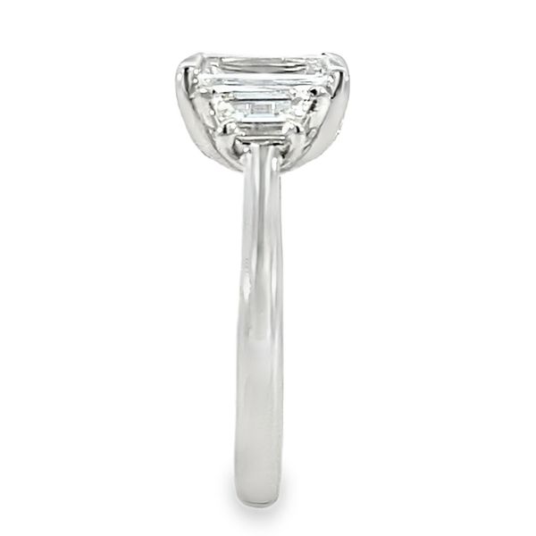 White Gold & Lab Grown Diamond Engagement Ring Image 3 SVS Fine Jewelry Oceanside, NY