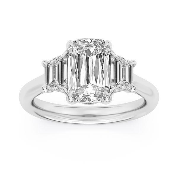 White Gold & Lab Grown Diamond Engagement Ring SVS Fine Jewelry Oceanside, NY