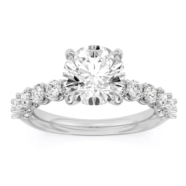 White Gold & Lab Grown Diamond Engagement Ring SVS Fine Jewelry Oceanside, NY