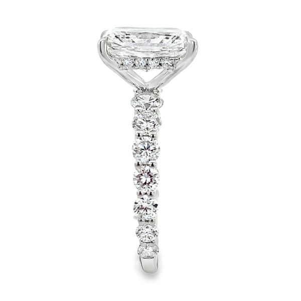 White Gold Lab Grown Diamond Engagement Ring, 4.635Cttw Image 2 SVS Fine Jewelry Oceanside, NY