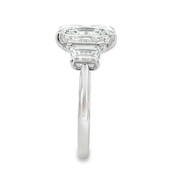 White Gold Lab Grown Diamond Engagement Ring, 5.25Cttw Image 2 SVS Fine Jewelry Oceanside, NY