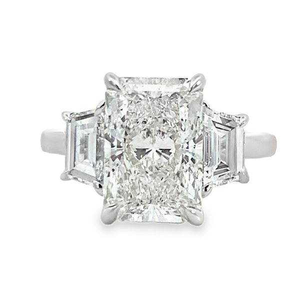 White Gold Lab Grown Diamond Engagement Ring, 5.25Cttw SVS Fine Jewelry Oceanside, NY