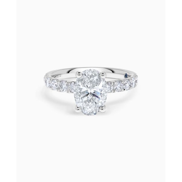 White Gold & Lab Grown Diamond Engagement Ring SVS Fine Jewelry Oceanside, NY