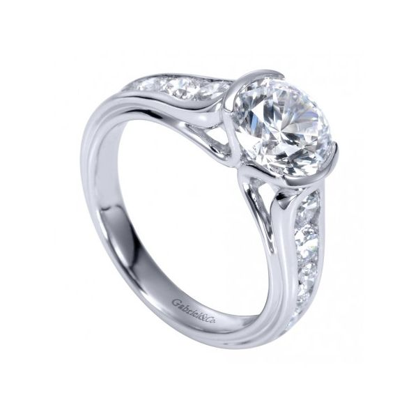 Gabriel & Co. Engagement Ring Mounting SVS Fine Jewelry Oceanside, NY