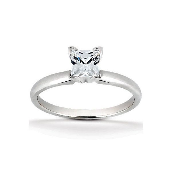 White Gold Solitaire Engagement Ring SVS Fine Jewelry Oceanside, NY
