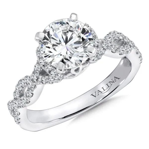 Valina 14K White Gold Engagement Ring SVS Fine Jewelry Oceanside, NY