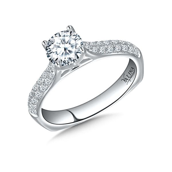 Valina 14K White Gold Engagement Ring SVS Fine Jewelry Oceanside, NY