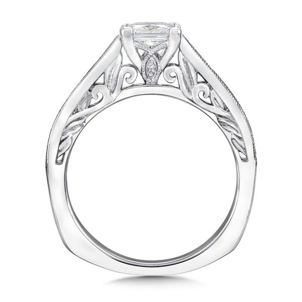 Valina 14K White Gold Engagement Ring Image 2 SVS Fine Jewelry Oceanside, NY