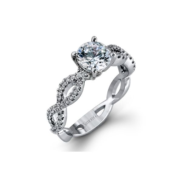 Simon G. Engagement Ring Mounting SVS Fine Jewelry Oceanside, NY