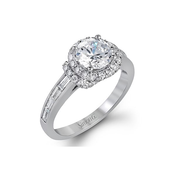 Simon G. Vintage Explorer Collection Engagement Ring SVS Fine Jewelry Oceanside, NY