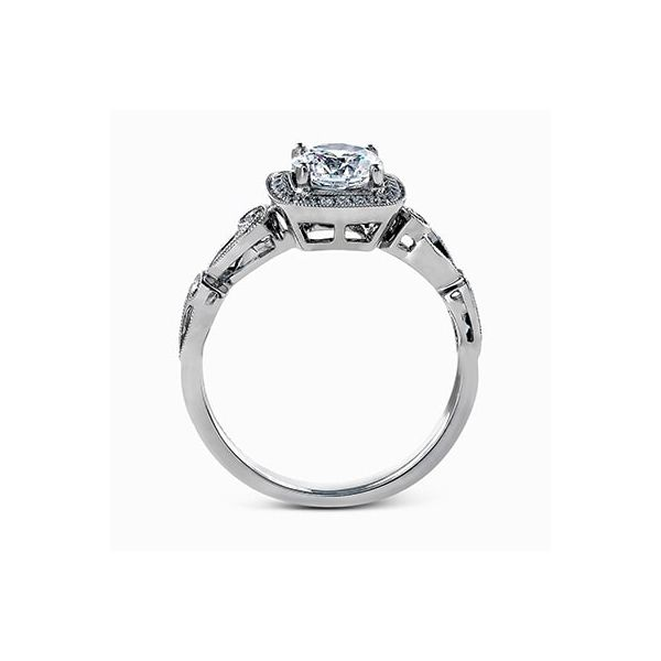 Simon G. Passion Collection White Gold Ring, Size 6.5 Image 3 SVS Fine Jewelry Oceanside, NY