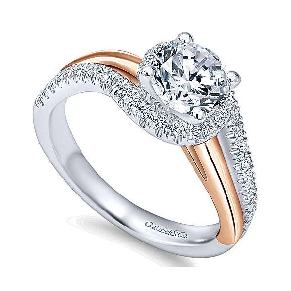 Gabriel & Co. Everly Engagement Ring Image 3 SVS Fine Jewelry Oceanside, NY