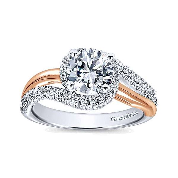 Gabriel & Co. Everly Engagement Ring Image 4 SVS Fine Jewelry Oceanside, NY
