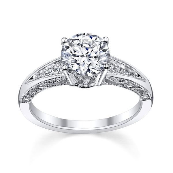 14K White Gold Engagement Ring SVS Fine Jewelry Oceanside, NY