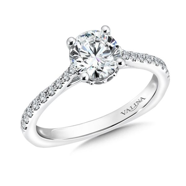 Valina 14K White Gold Engagement Ring SVS Fine Jewelry Oceanside, NY