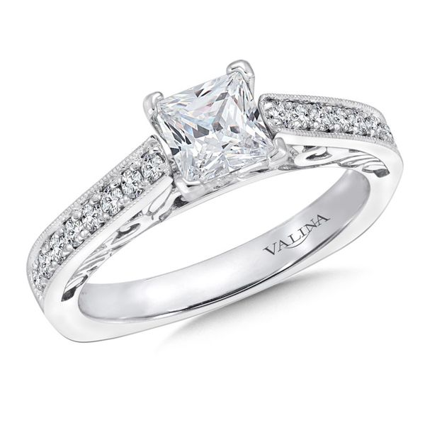 Valina Engagement Ring Mounting SVS Fine Jewelry Oceanside, NY