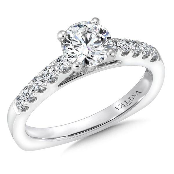 Valina Engagement Ring Mounting SVS Fine Jewelry Oceanside, NY