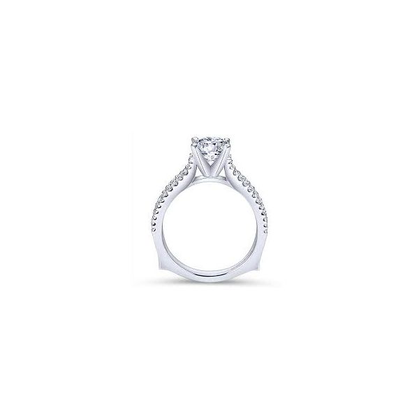 Gabriel & Co. Marley 14K White Gold Engagement Ring Image 3 SVS Fine Jewelry Oceanside, NY