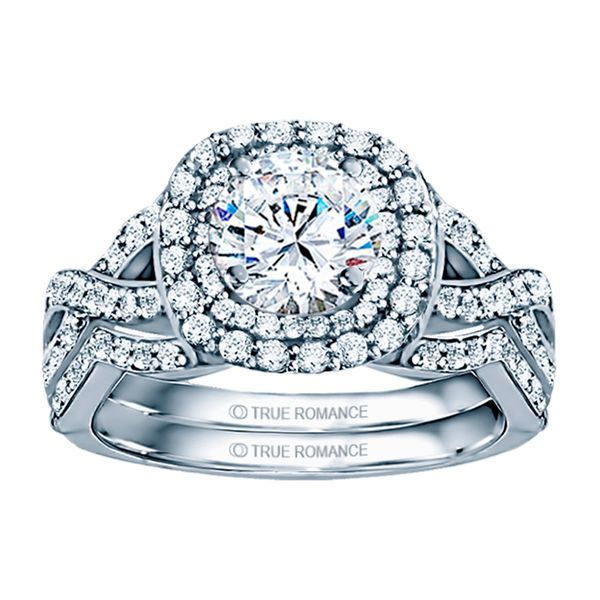 True Romance Engagement Ring Mounting Image 3 SVS Fine Jewelry Oceanside, NY