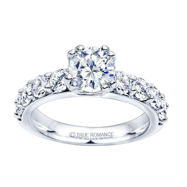 True Romance 14K White Gold Diamond Engagement Ring SVS Fine Jewelry Oceanside, NY