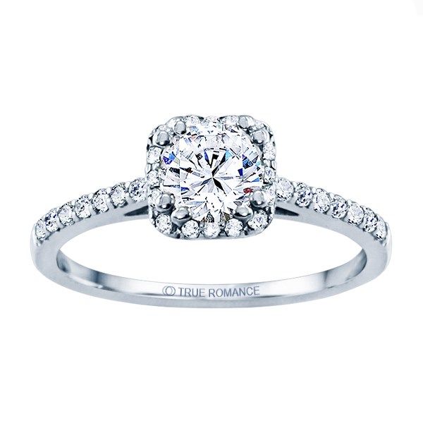 True Romance 14K White Gold Diamond Engagement Ring SVS Fine Jewelry Oceanside, NY