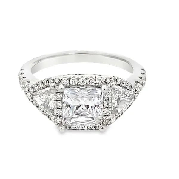 14K White Gold Diamond Engagement Ring SVS Fine Jewelry Oceanside, NY
