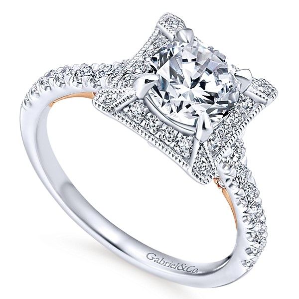 Gabriel & Co Eloise Engagement Ring Image 3 SVS Fine Jewelry Oceanside, NY