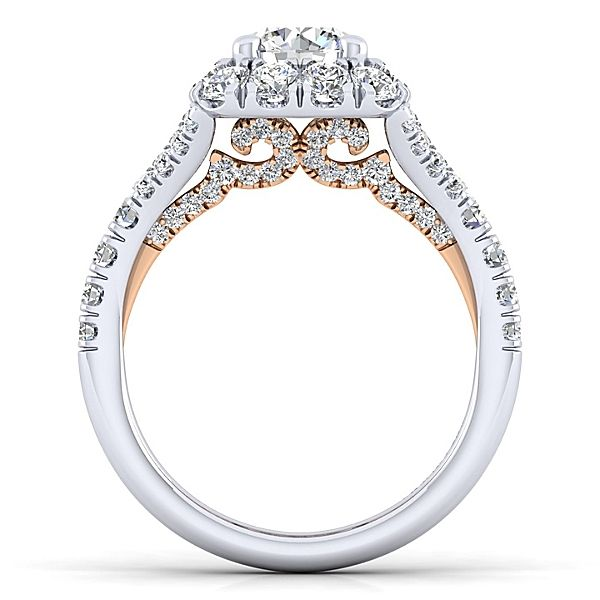 Gabriel & Co Juliana Engagement Ring Image 2 SVS Fine Jewelry Oceanside, NY
